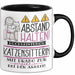 Katzensitterin Tasse Geschenk Lustig Abstand Halten Hochleistungs-Katzensitterin Mit Drang Zur Perfektion Bei Der Arbeit Trendation