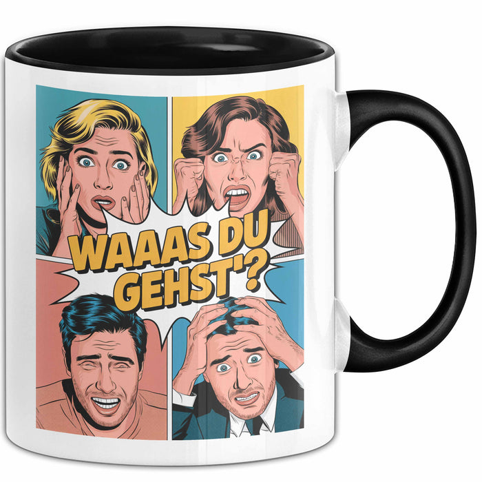 Büroarbeit Kollege Abschied Tasse Geschenk Lustige Geschenkidee Spruch Du Gehst Trendation
