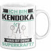 Kendoka Tasse Geschenk für Kendoka Geburtstag Lustiger Spruch Kaffee-Becher Was Ist Deine Superkraft Weiß Trendation