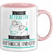 Rhythmische Gymnastin Tasse Geschenk Becher Stark Attraktiv Furchtlos Rhythmische Gymnastin Lustige Geschenkidee Rosa Trendation