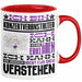 Konzertveranstalter Geschenk Tasse Lustige Geschenkdiee für einen Konzertveranstalter Geburtstag Ich Bin Konzertveranstalter Ich Kann Es Dir Erklären Aber Nicht Für Dich Verstehen Rot Trendation
