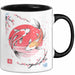 Kirschblüte Koi Karpfen Japanische Tasse Becher Geschenk Lustige Geschenkidee Spruch Trendation