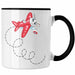 Segelflieger Tasse Geschenk Segelflieger Schwarz Trendation