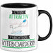 Kiteboarderin Tasse Geschenk Becher Stark Attraktiv Furchtlos Kiteboarderin Lustige Geschenkidee Trendation