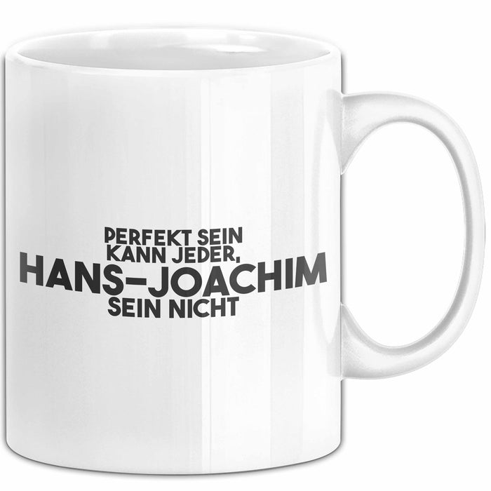 Hans-Joachim Tasse Perfekt Sein Kann Jeder, Hans-Joachim Sein Nicht