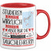 Tauchlehrerin Tasse Lustiges Geschenk Studieren Kann Wirklich Jeder Nur Die Besten Werden Tauchlehrerin Rot Trendation