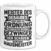 Hausmeister Tasse Geschenk Meister Des Gebäudes Weiß Trendation