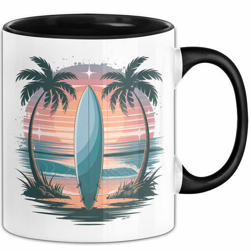 Surfer Tasse Geschenk Lustige Geschenkidee Spruch Für Wellen Jäger Trendation