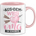 Oma Im Einsatz Tasse Geschenk Muttertag Lustiger Spruch Witzig Rosa Trendation