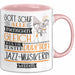 Jazz-Musikerin Geschenk Becher Tasse Gott Schuf Alle Menschen Gleich Nur Die Besten Durfeten Jazz-Musikerin Werden Geschenkidee Lustig Rosa Trendation