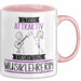 Musiklehrerin Tasse Geschenk Becher Stark Attraktiv Furchtlos Musiklehrerin Lustige Geschenkidee Rosa Trendation