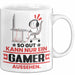 Gamer Geschenk Tasse So Gut Kann Nur Ein Gamer Aussehen Geschenkidee Kaffee-Becher Weiß Trendation