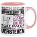 Musikredakteur Geschenk Tasse Lustige Geschenkdiee für einen Musikredakteur Geburtstag Ich Bin Musikredakteur Ich Kann Es Dir Erklären Aber Nicht Für Dich Verstehen Rosa Trendation