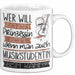 Musikstudentin Tasse Geschenk Spruch Wer Will Schon Prinzessin Sein Wenn Man Auch Musikstudentin Sein Kann Weiß Trendation