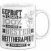 Reittherapeut Geschenk Lustiger Spruch für Reittherapeut Geschenkidee Bester Reittherapeut Der Welt Weiß Trendation