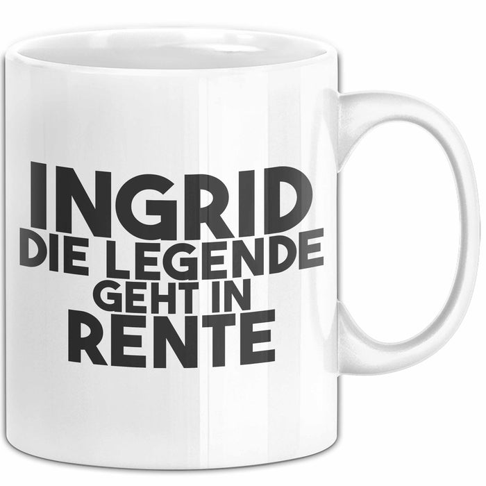 Ingrid Tasse Ingrid – Die Legende Geht In Rente Geschenk