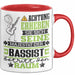 Bassist Geschenk Tasse Lustiger Spruch Erheben Sie Sich Der Bassist Betritt den Raum Rot Trendation