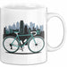 Fahrradpendler Tasse Geschenkidee für Zur Arbeit Radfahrer Weiß Trendation
