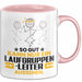 Laufgruppenleiter Geschenk Tasse So Gut Kann Nur Ein Laufgruppenleiter Aussehen Geschenkidee Kaffee-Becher Rosa Trendation