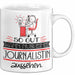Journalistin Geschenk Tasse So Gut Kann Nur Eine Journalistin Aussehen Geschenkidee Geburtstag Weihnachten Lustig Weiß Trendation