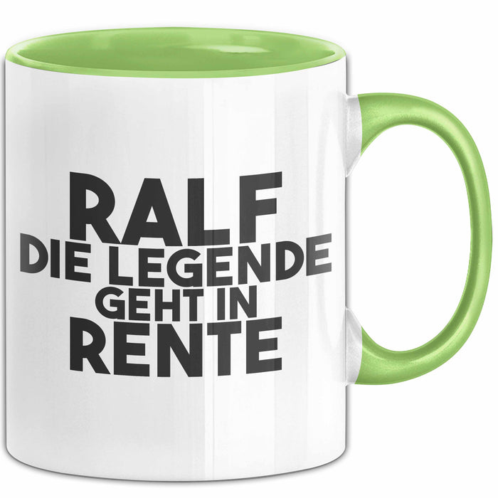 Ralf Tasse Ralf – Die Legende Geht In Rente Geschenk