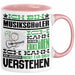 Musikschüler Geschenk Tasse Geschenkidee für Musikschüler Geburtstag Lustig Ich Bin Musikschüler Ich Kann Es Dir Erklären Aber Nicht Für Dich Verstehen Rosa Trendation