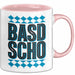 Deutschland München Bayern Bayerisch Tasse Geschenk Lustige Geschenkidee Spruch BASD SCHO Rosa Trendation