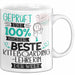 Beste Kiteboarding-Lehrerin Der Welt Tasse Geschenk für Eine Kiteboarding-Lehrerin Geprüft Und Sicher Geschenkidee Geburtstag Weihnachten Weiß Trendation