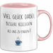 Büroarbeit Kollege Abschied Tasse Geschenk Lustige Geschenkidee Spruch Viel Glück Dabei Bessere Kollegen Als Uns Zu Finden Rosa Trendation