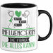 Influencerin Geschenk Tasse Becher Die Frau Die Allen Kann Geschenkidee für eine Influencerin Lustig Trendation