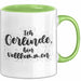 Gerlinde Tasse Ich Gerlinde, Bin Vollkommen Geschenk Grün Trendation