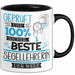 Beste Segellehrerin Der Welt Tasse Geschenk für Eine Segellehrerin Geprüft Und Sicher Geschenkidee Geburtstag Weihnachten Trendation