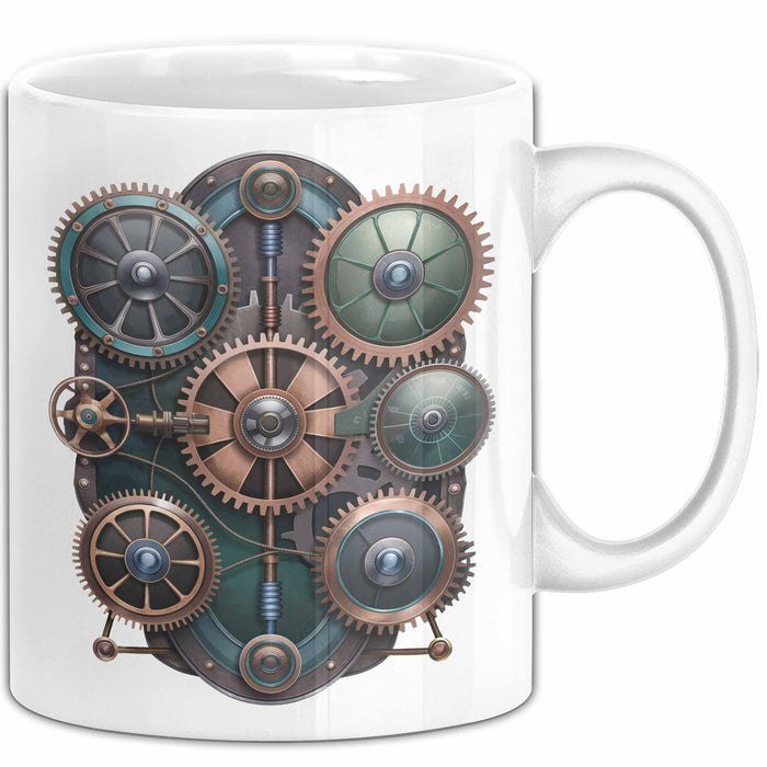 Mechaniker Tasse Geschenkidee für Kfz Techniker Weiß Trendation