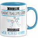 Basketballspielerin Tasse Geschenk Ich Bin Basketballspielerin Warum Weil Ich Es Kann Geschenkidee Geburtstag Blau Trendation