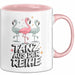 Tänzer Tanzender Flamingo Tasse Geschenk Lustige Geschenkidee Spruch Tanz Aus Der Reihe Rosa Trendation