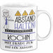 Köchin Tasse Geschenk Lustig Abstand Halten Hochleistungs-Köchin Mit Drang Zur Perfektion Bei Der Arbeit Weiß Trendation