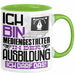 Mediengestalter Ausbildung Tasse Geschenk Ich Bin Mediengestalter In Der Ausbildung Ich Darf Das Geschenkidee Spruch Grün Trendation