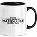 Marie-Luise Tasse Ruhe Bewahren! Marie-Luise Regelt Das! Geschenk Schwarz Trendation