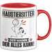 Haustiersitter Tasse Geschenk für Haustiersitter Der Mann Der Alles Kann Geschenkidee zum Geburtstag Rot Trendation