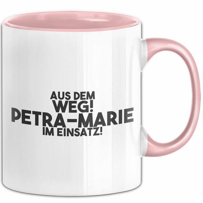 Petra-Marie Tasse Aus Dem Weg! Petra-Marie Im Einsatz! Geschenk