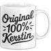 Kerstin Tasse Geschenk Original 100% Kerstin Geschenkidee Geburtstag Weiß Trendation