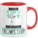 Trompeterin Tasse Geschenk Becher Stark Attraktiv Furchtlos Trompeterin Lustige Geschenkidee Rot Trendation