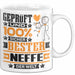 Neffe Geschenk Lustiger Spruch für Neffe Geschenkidee Bester Neffe Der Welt Weiß Trendation