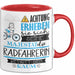 Radfahrerin Tasse Geschenk Lustiger Spruch Bitte Erheben Sie Sich Seine Majestät Die Radfahrerin Betritt Den Raum Rot Trendation