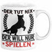 Hund Tasse Geschenk Kaffee-Becher Hunde-Besitzer Geschenkidee Weiß Trendation