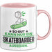Skateboarder Geschenk Tasse So Gut Kann Nur Ein Skateboarder Aussehen Geschenkidee Kaffee-Becher Rosa Trendation