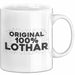 Lothar Tasse Original 100% Lothar Geschenk Weiß Trendation