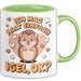 Igel Tier Tasse Geschenk Lustige Geschenkidee Spruch Ich Mag Halt Einfach Igel Ok Grün Trendation