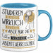 Abenteuerreisende Tasse Lustiges Geschenk Studieren Kann Wirklich Jeder Nur Die Besten Werden Abenteuerreisende Blau Trendation