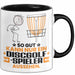Discgolf-Spieler Geschenk Tasse So Gut Kann Nur Ein Discgolf-Spieler Aussehen Geschenkidee Kaffee-Becher Schwarz Trendation
